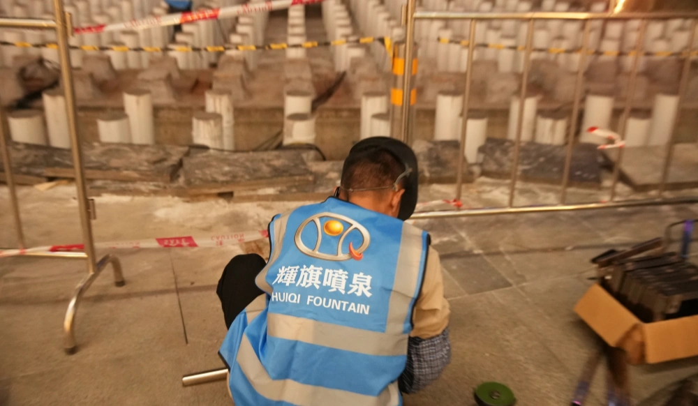 辉旗喷泉工程案例