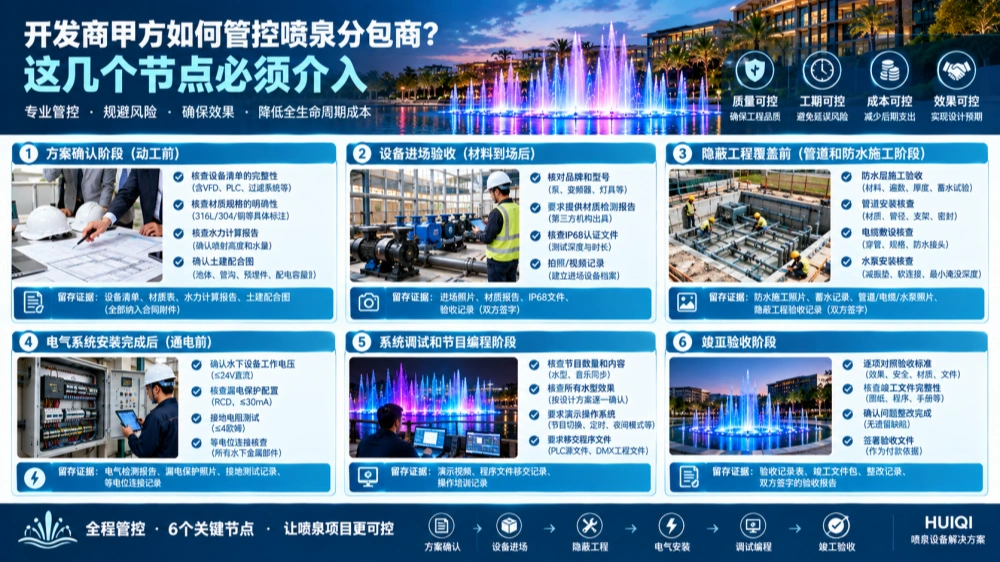 酒店喷泉预算怎么规划？从概念设计到竣工的费用拆解